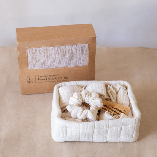 Fyra Daily Kit – Organic Cotton Travel Organiser Set