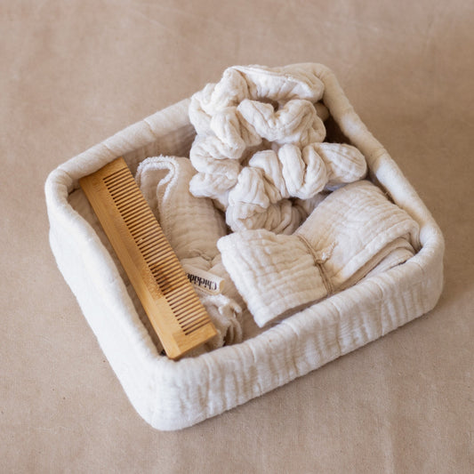 Fyra Daily Kit – Organic Cotton Travel Organiser Set