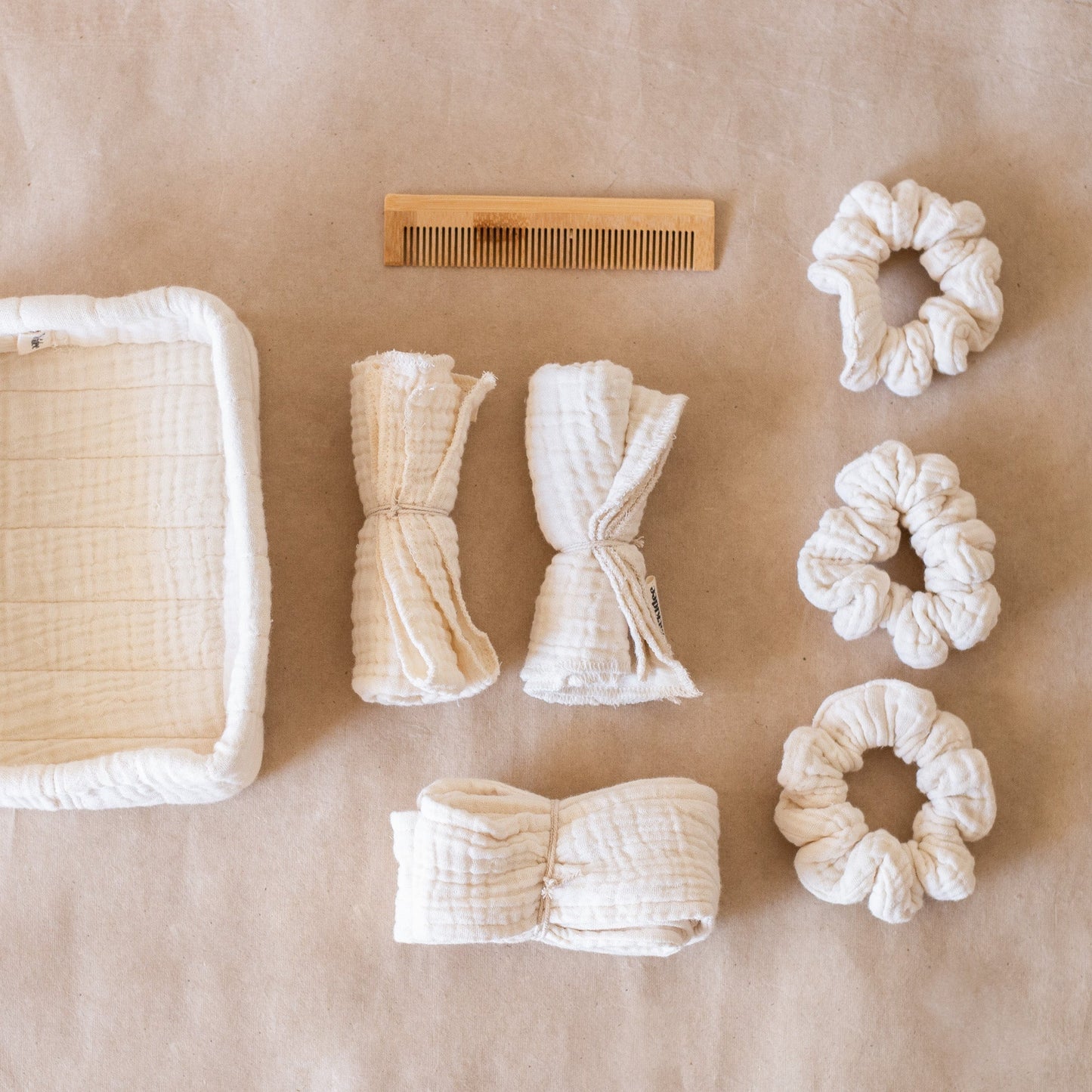 Fyra Daily Kit – Organic Cotton Travel Organiser Set