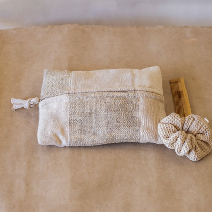 Organic Cotton Pax Pouch – Zip Storage Pouch