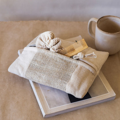 Organic Cotton Pax Pouch – Zip Storage Pouch