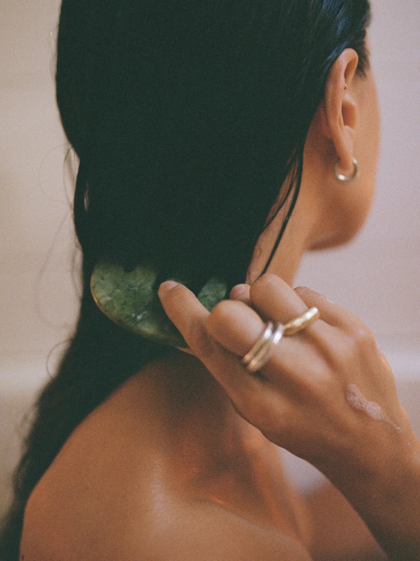 Xiuyan Jade Scalp Massage Comb