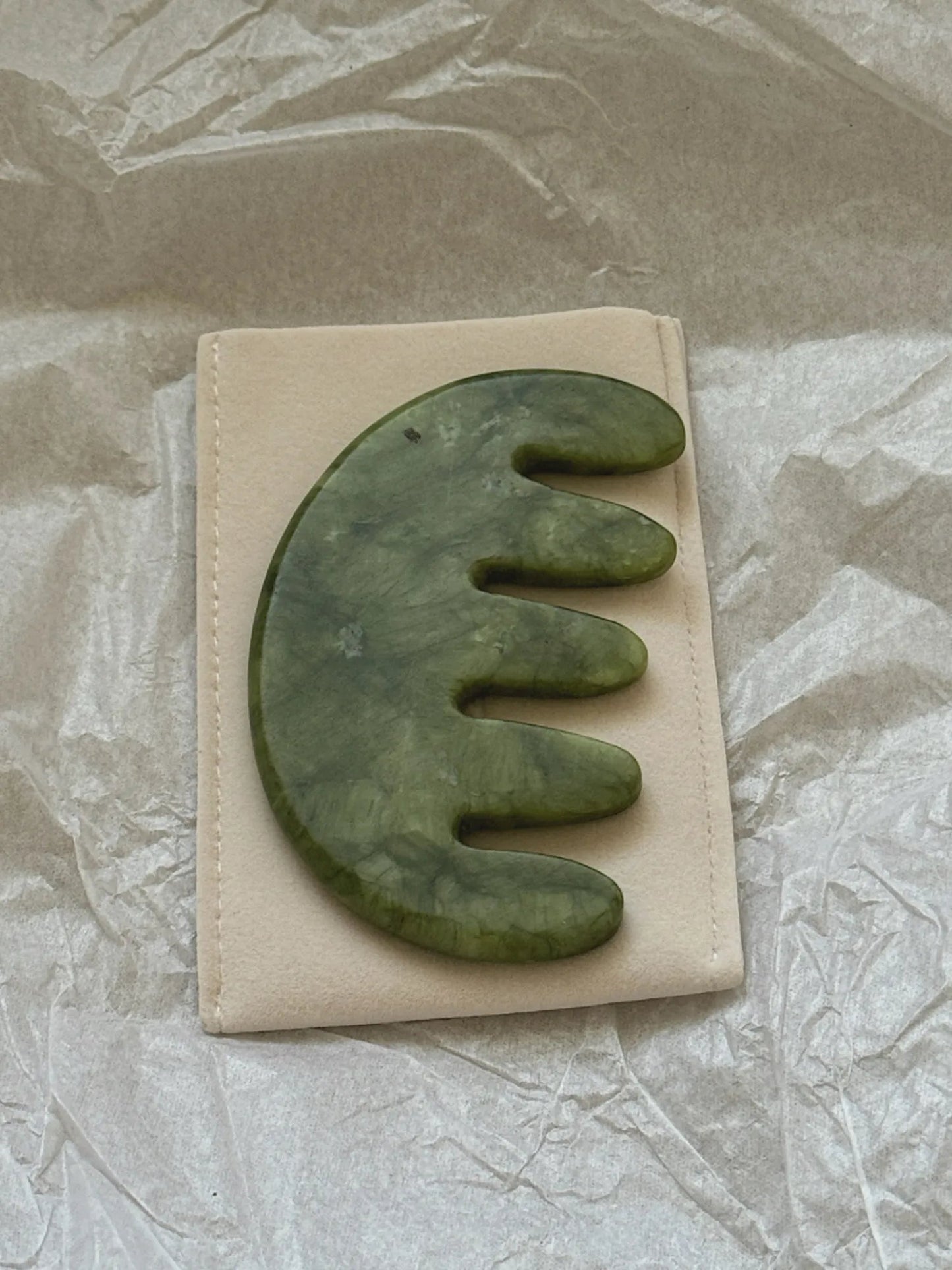 Xiuyan Jade Scalp Massage Comb