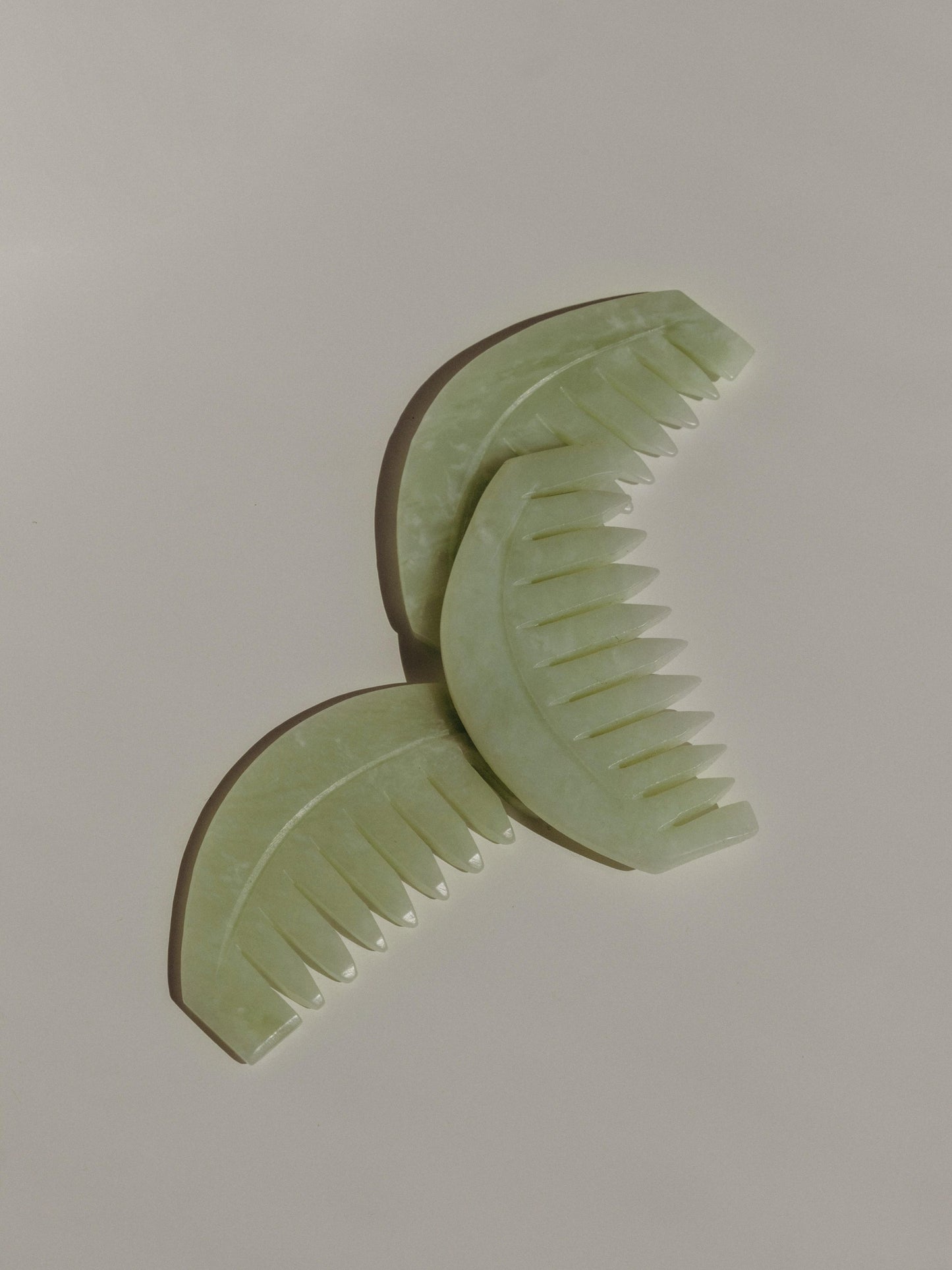 Scalp Gua Sha Comb – Stone Scalp Massage Tool