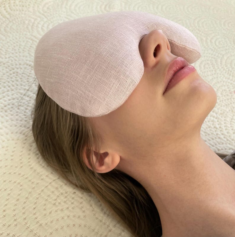 Weighted Heart-Shaped Eye Pillow
