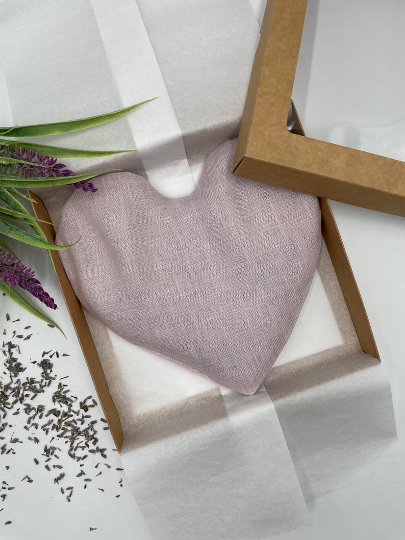 Weighted Heart-Shaped Eye Pillow
