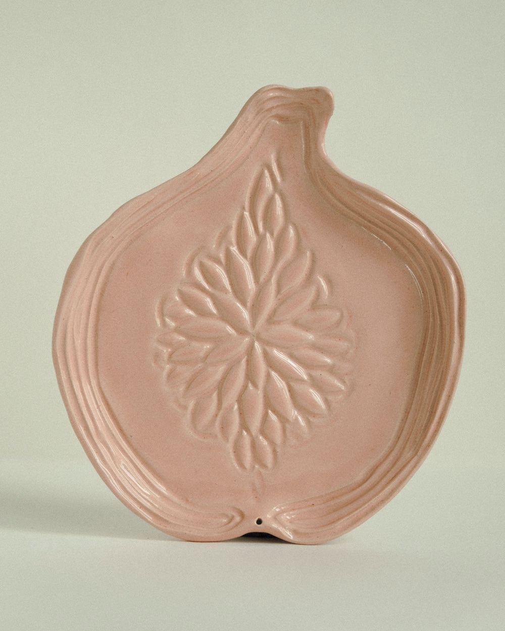 Handmade Ceramic Fig Incense Holder