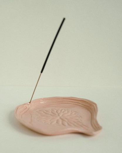 Handmade Ceramic Fig Incense Holder