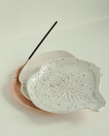 Handmade Ceramic Fig Incense Holder
