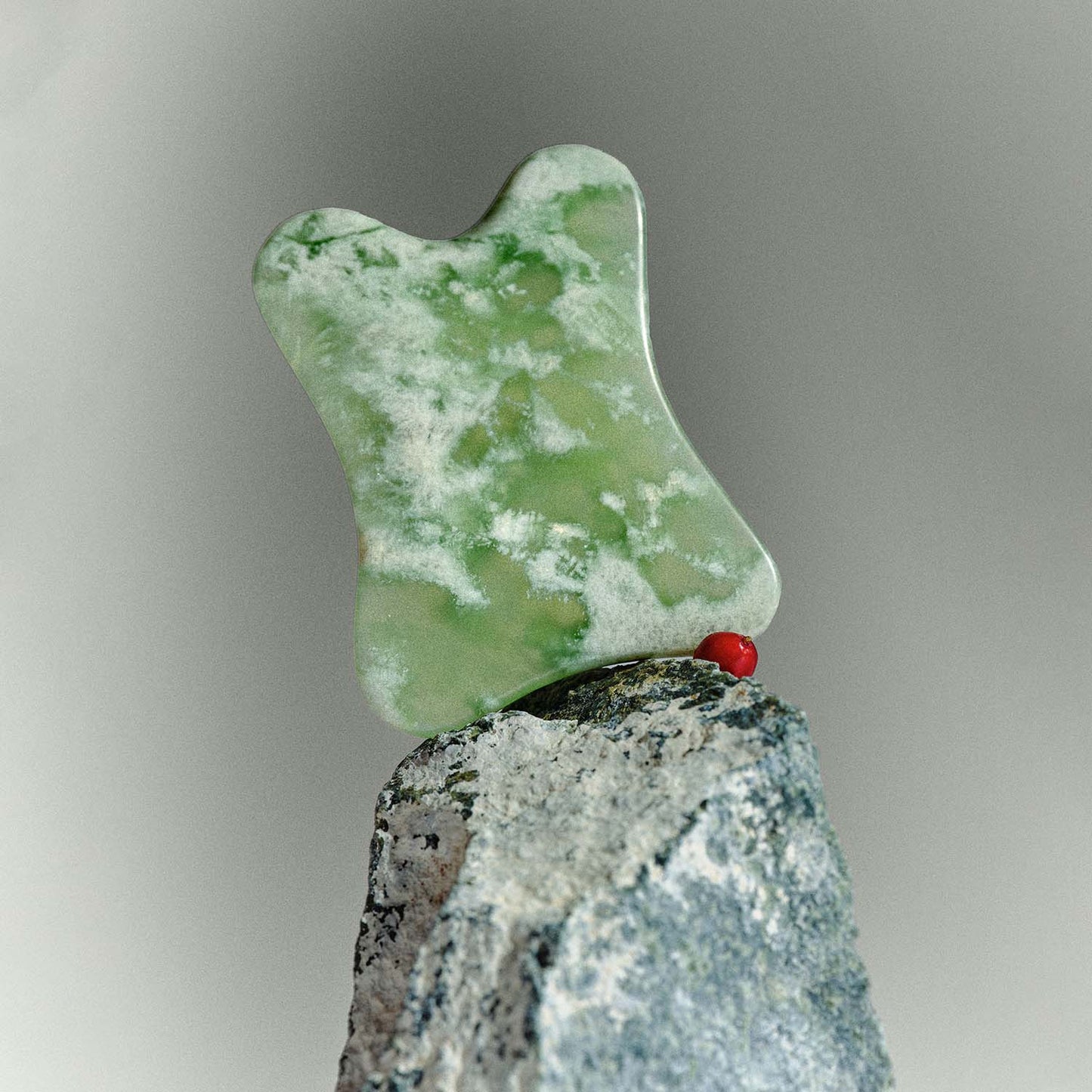 Gua Sha & Sculpting Spoon Set – Natural Jade Facial Massage Tools