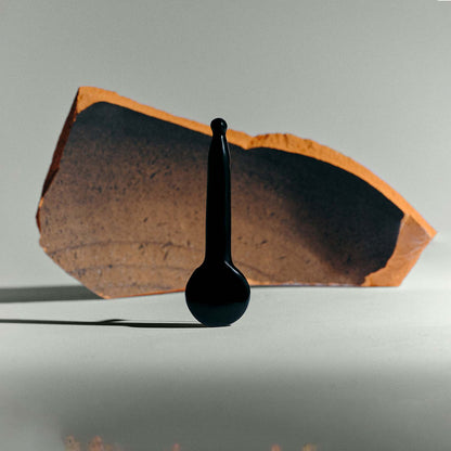 Nephrite Jade Sculpting Spoon – Dual-Ended Facial Massage Tool